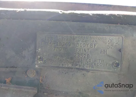 1966 Chevrolet Chevelle from USA, damaged, VIN 13269